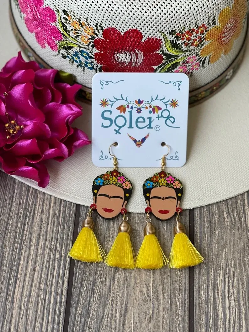 Frida Borlas Earrings