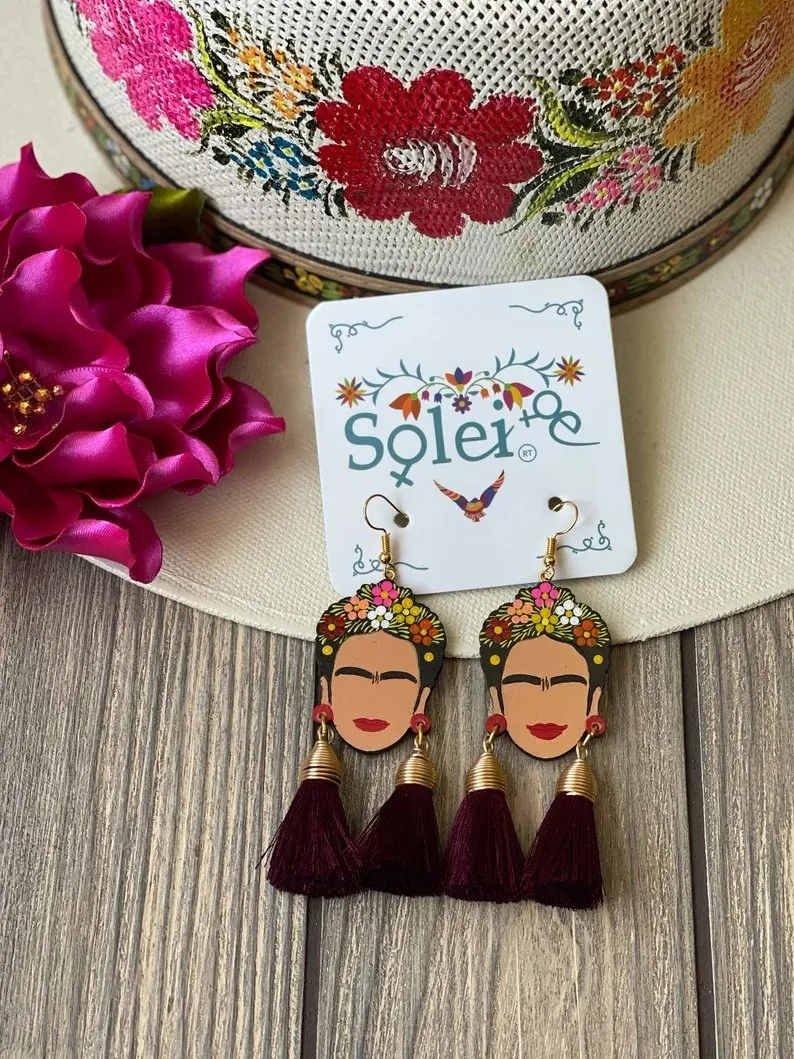 Frida Borlas Earrings