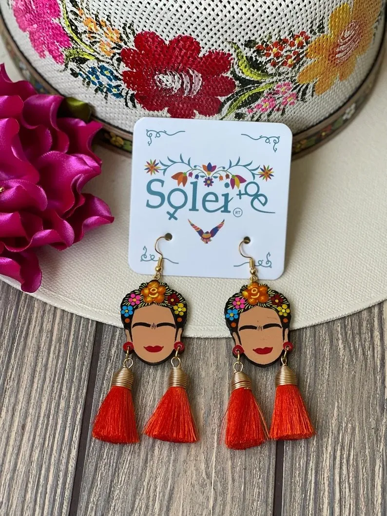 Frida Borlas Earrings