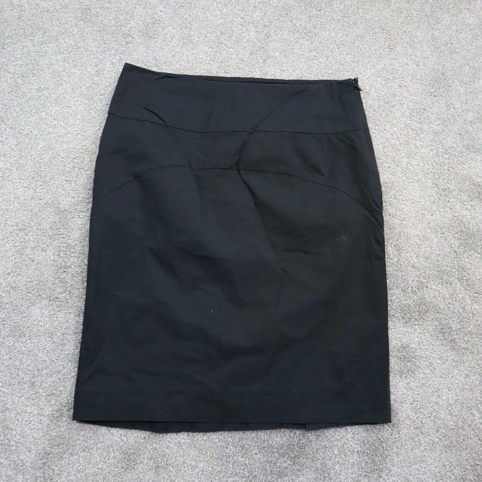 Gap Womens Straight & Pencil Mini Skirt Stretch Waist Pull on Black Size 6