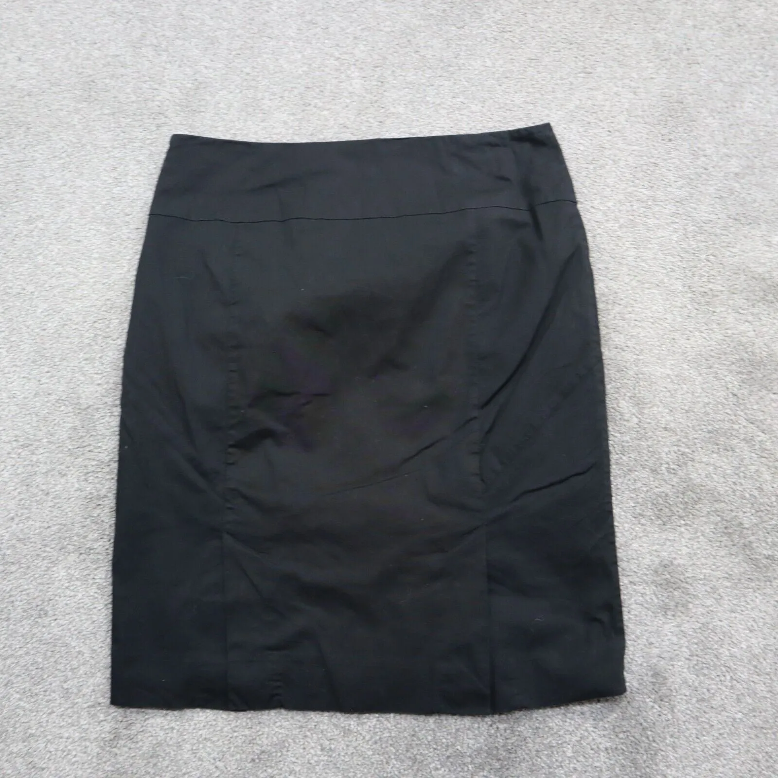 Gap Womens Straight & Pencil Mini Skirt Stretch Waist Pull on Black Size 6