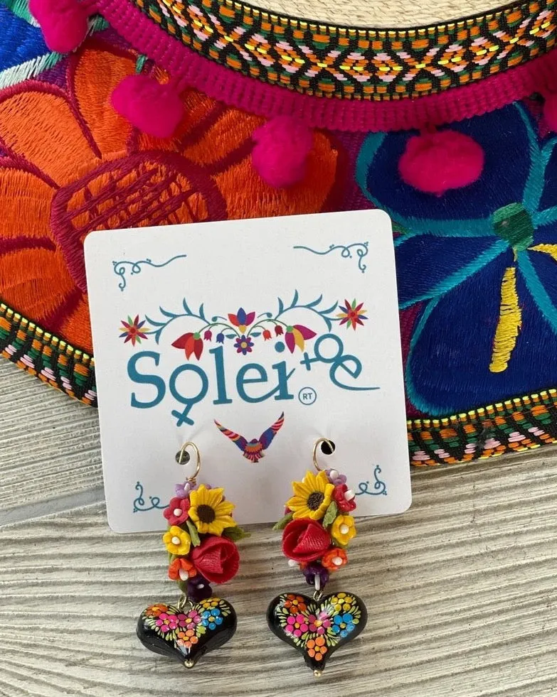 Girasol Pintado Earrings