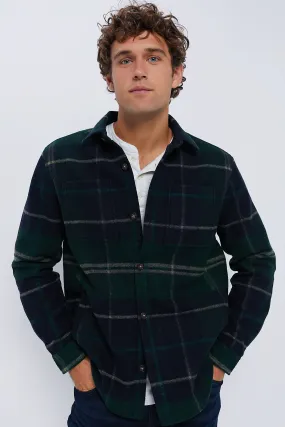 Green Loch Chapter Tailored Check Overshirt