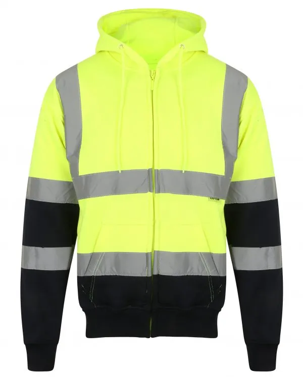 Hi Vis Two Tone Zipper EN ISO 20471