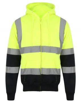 Hi Vis Two Tone Zipper EN ISO 20471