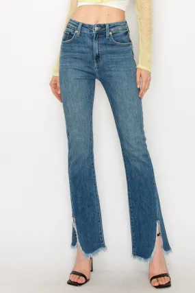 HIGH  RISE BOOT CUT JEANS