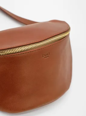 Hip Bag Can Cognac Gold