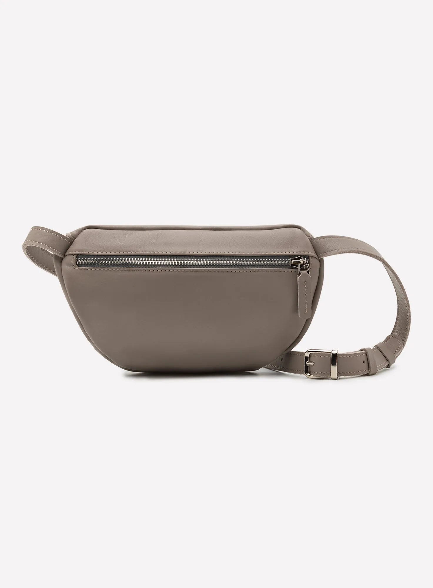 Hip Bag Can Nappa Grey