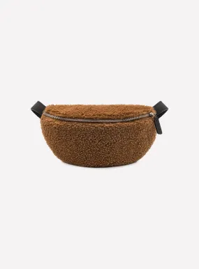 Hip Bag Can Shearling Caramel