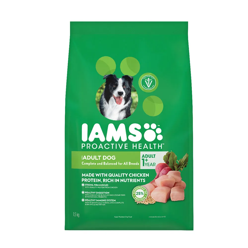 Iams Dog Adult All Breed Chicken 1.5kg