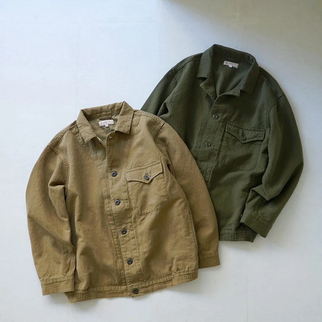 JAPAN BLUE JEANS / Military Herringbone Jacket