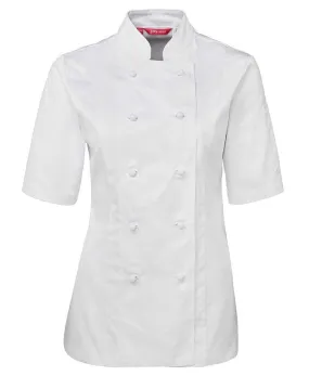 JB'S Women’s Short Sleeve Chef's Jacket 5CJ21