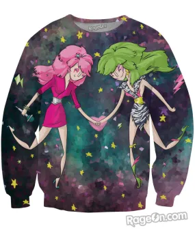 Jem and Pazzazz Crewneck Sweatshirt