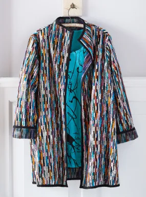 Kaleidoscope Swing Coat