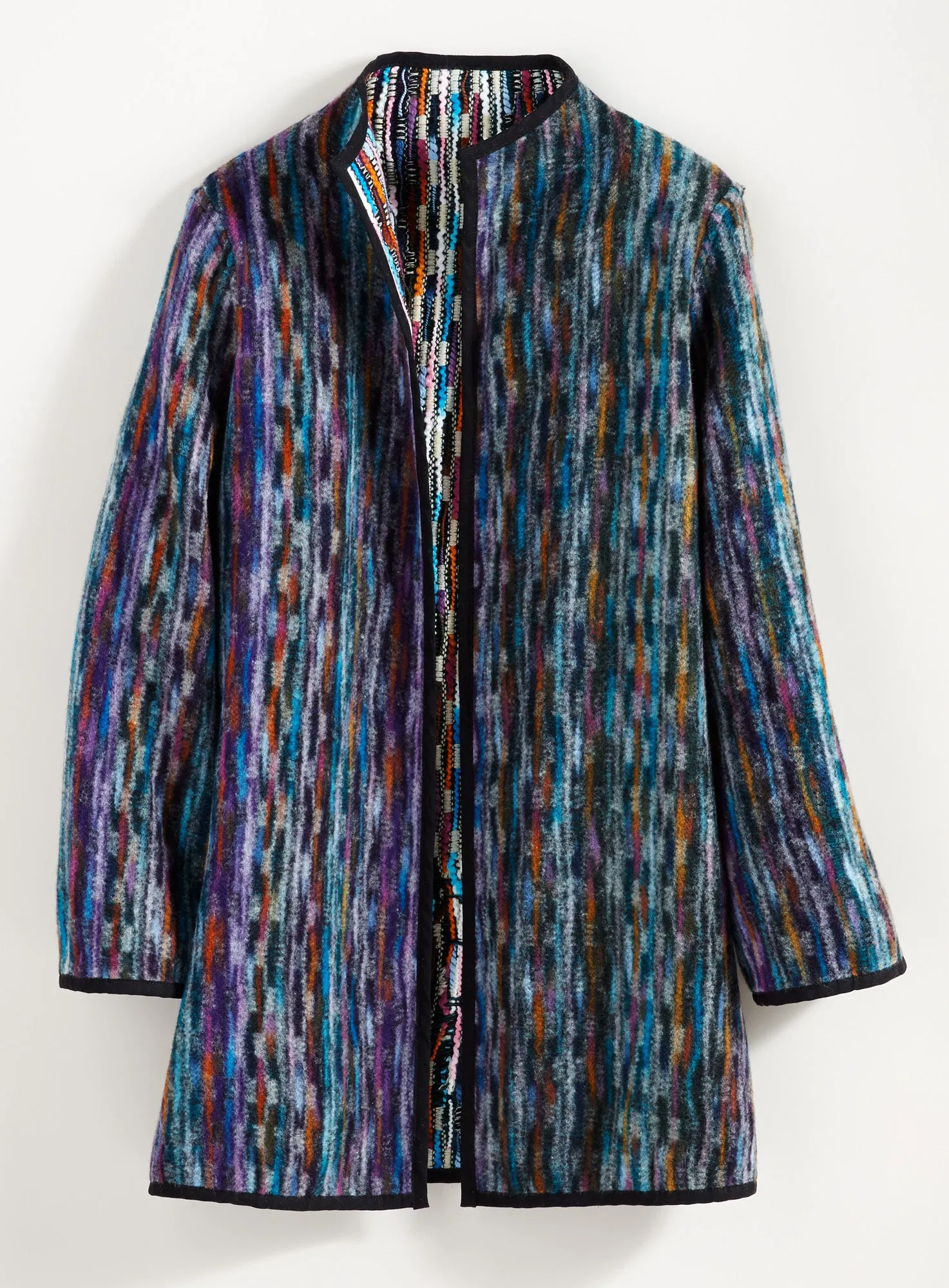 Kaleidoscope Swing Coat