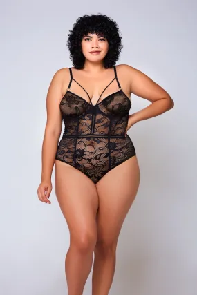 Kaliana Floral Lace Teddy