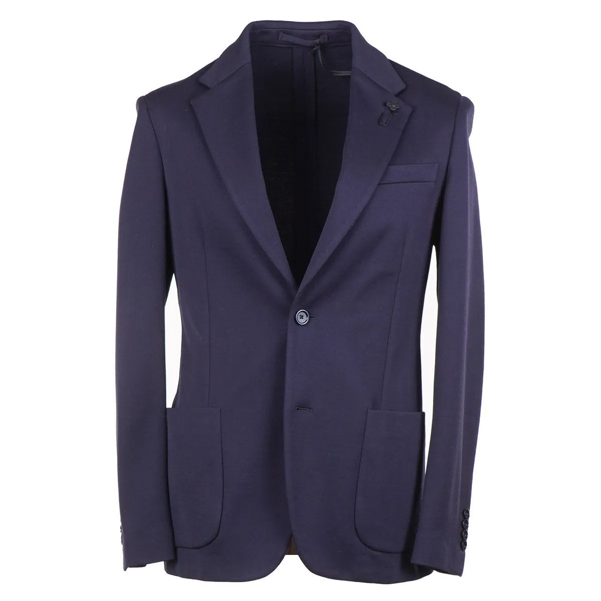 Lardini Soft-Constructed Jersey Sport Coat