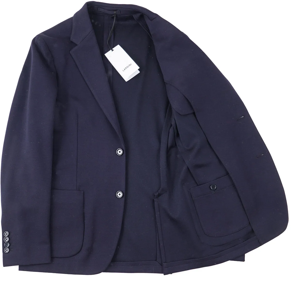 Lardini Soft-Constructed Jersey Sport Coat