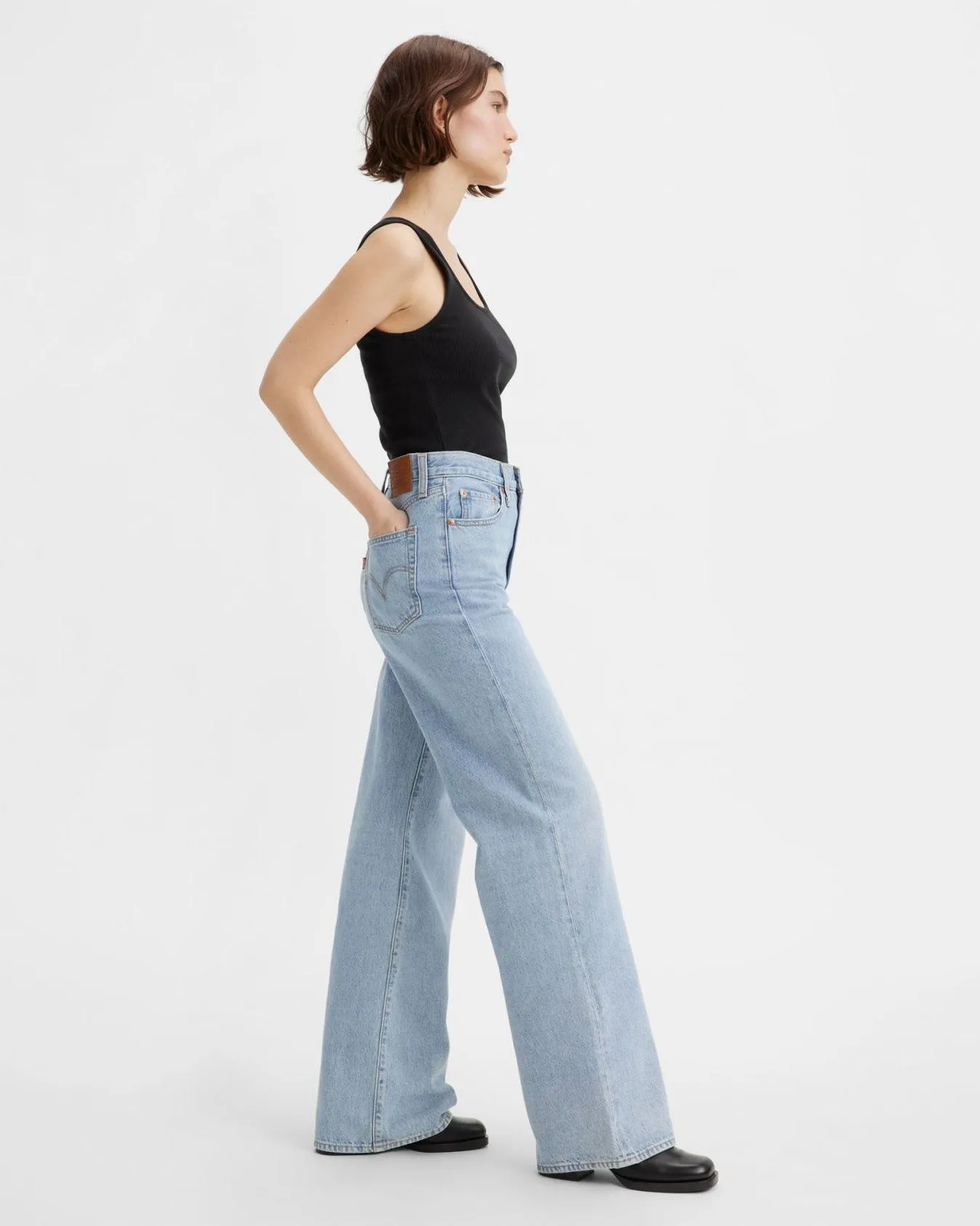 Levi's® Womens Ribcage Wide Leg Jeans - Far And Wide