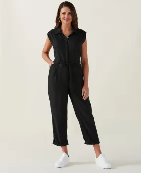 Linen Blend Jumpsuit