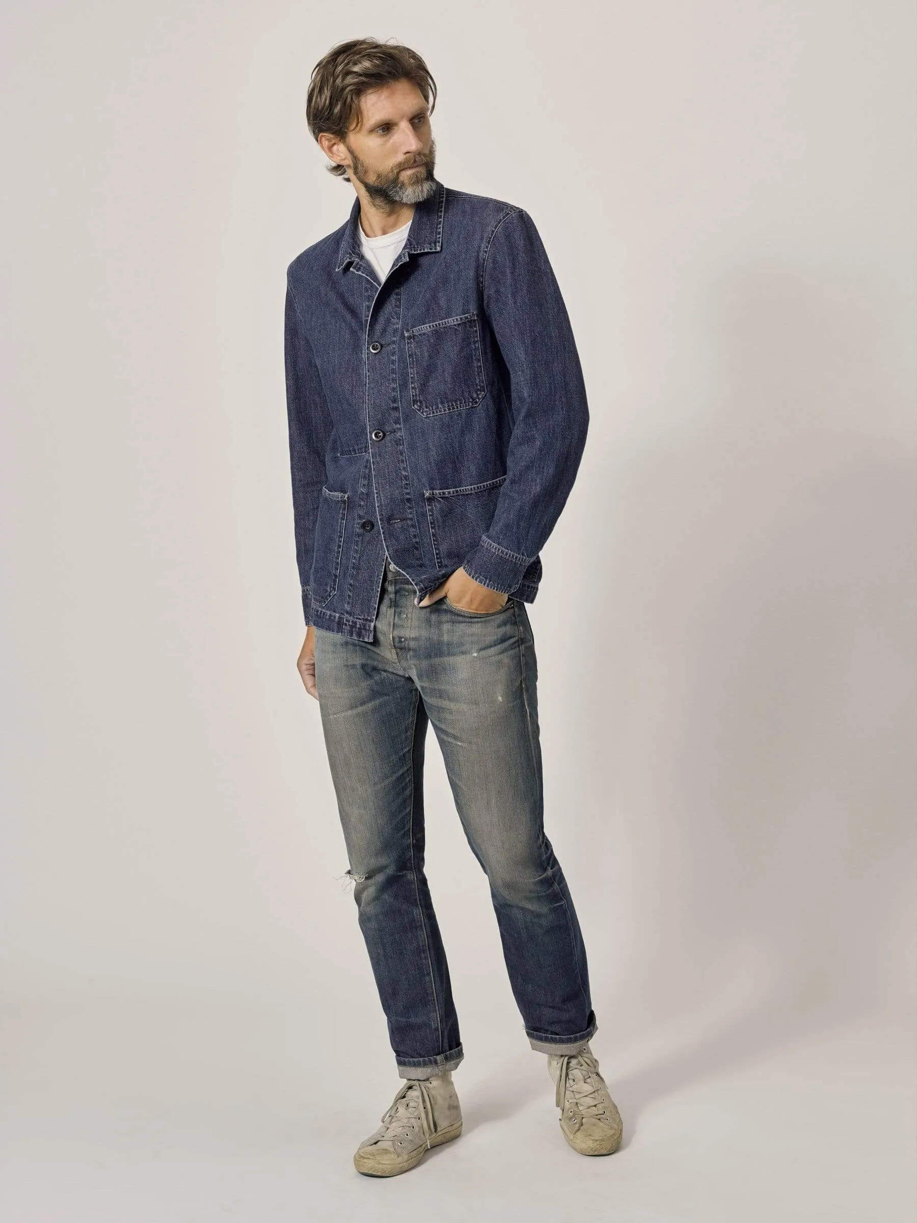 M006 Denim Chore Jacket