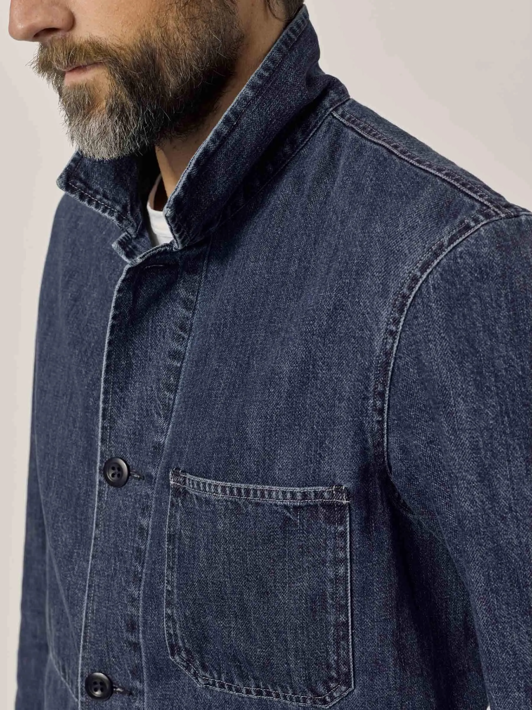 M006 Denim Chore Jacket