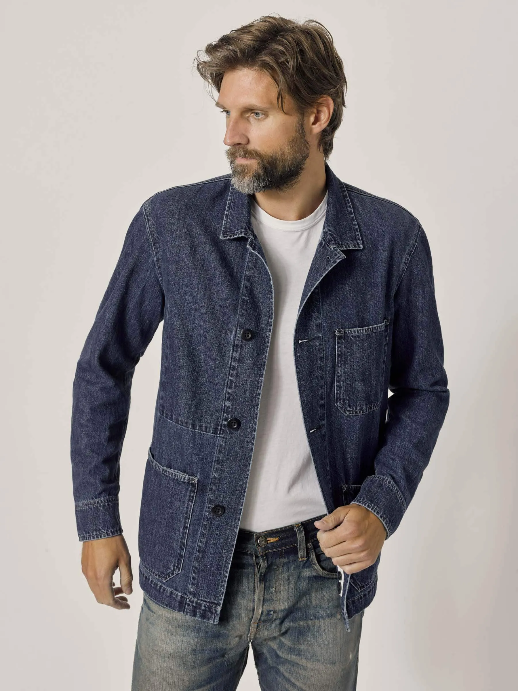 M006 Denim Chore Jacket