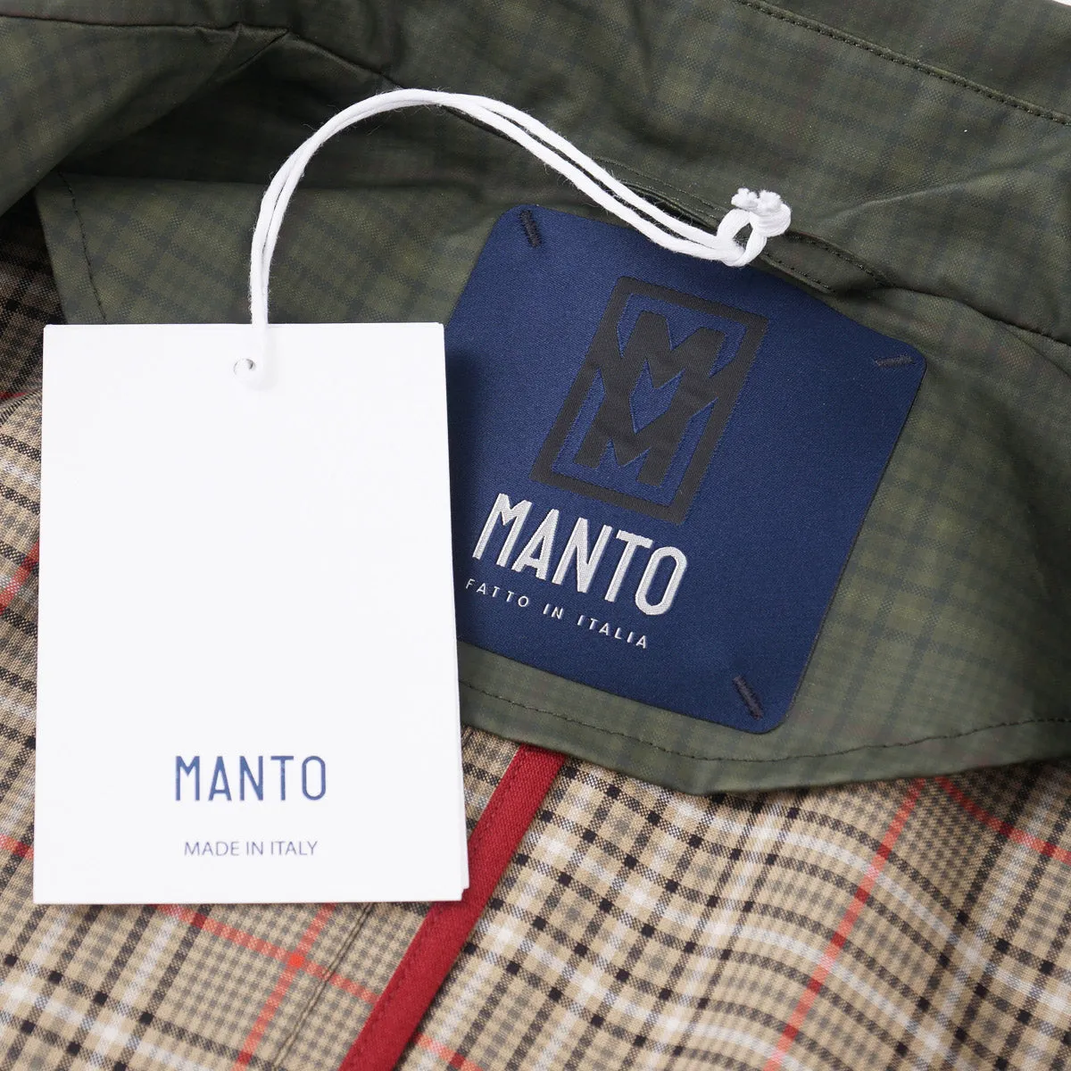 Manto Waterproof Coated Rain Coat