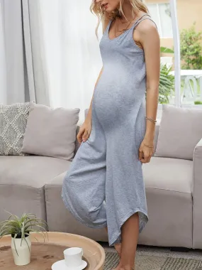 Maternity Fashion Slouchy Jumpsuit Pants