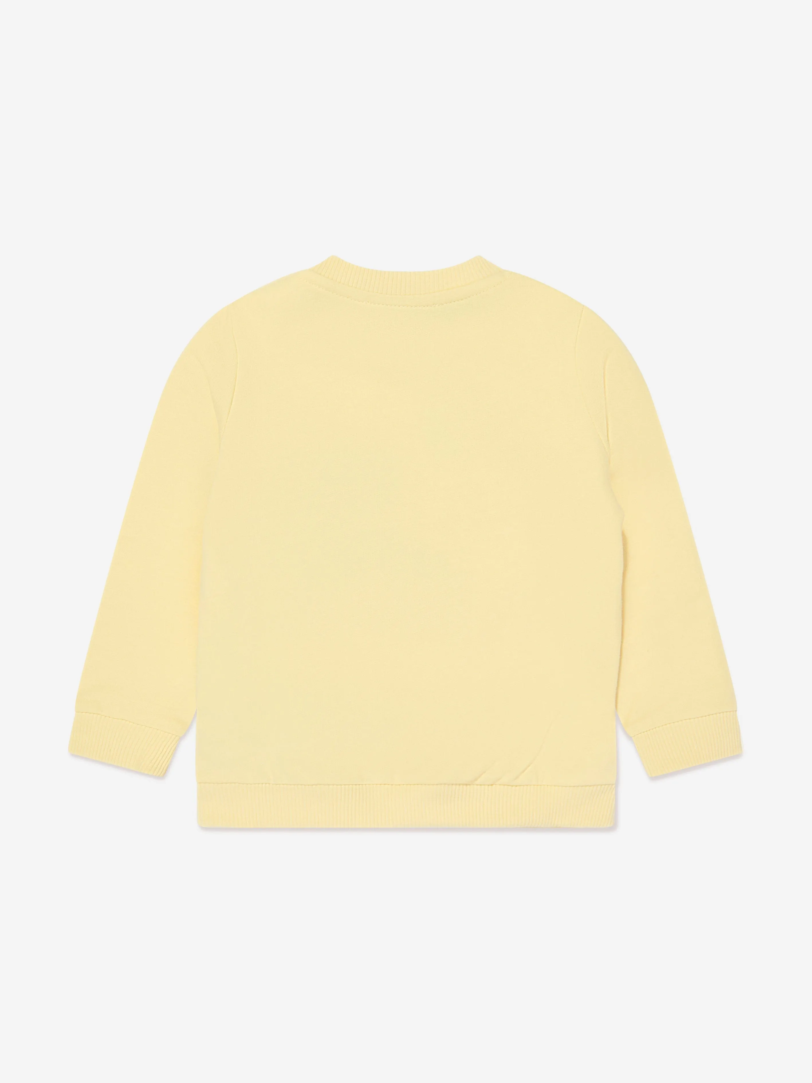 Moschino Baby Teddy Bear Sweatshirt in Yellow