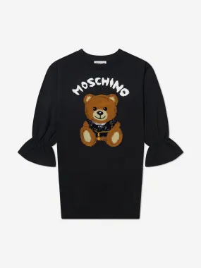 Moschino Girls Teddy Bear Logo Dress