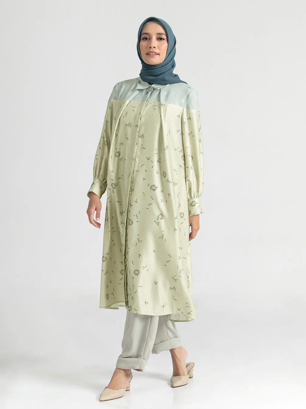 MYLA TUNIC PINE WHISPER