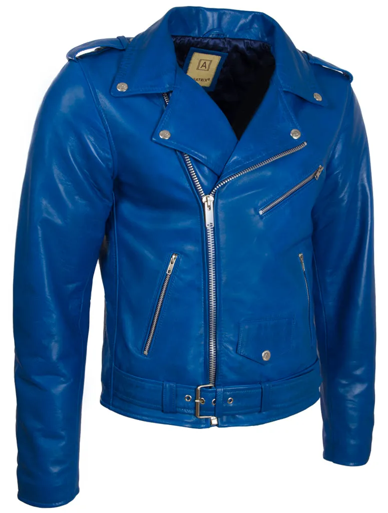 N2KG Men's Jacket - Electric Blue