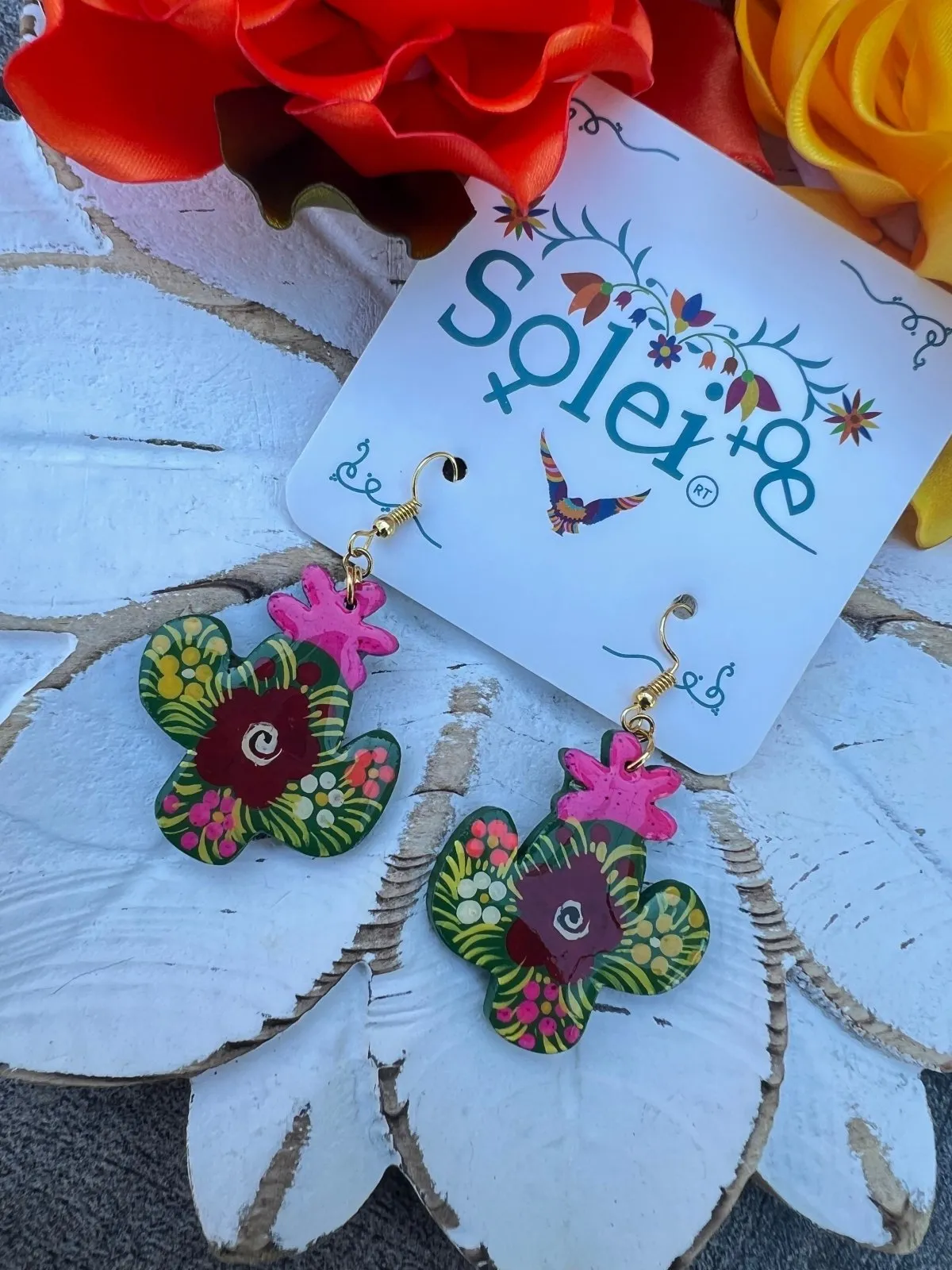 Nopal Earrings