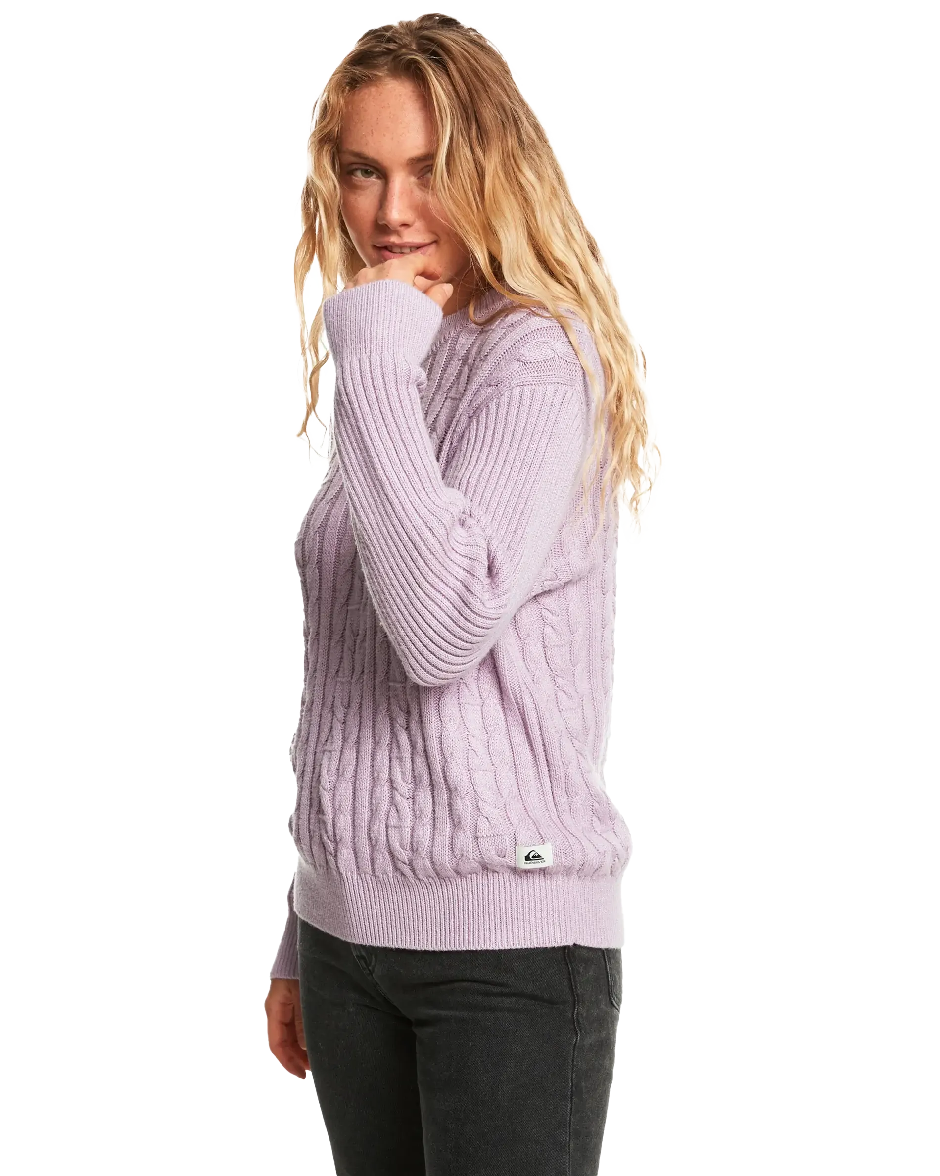 Ocean Breeze Jumper in Fair Orchid