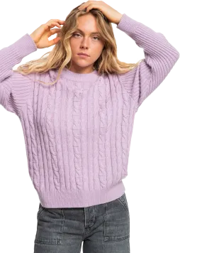 Ocean Breeze Jumper in Fair Orchid