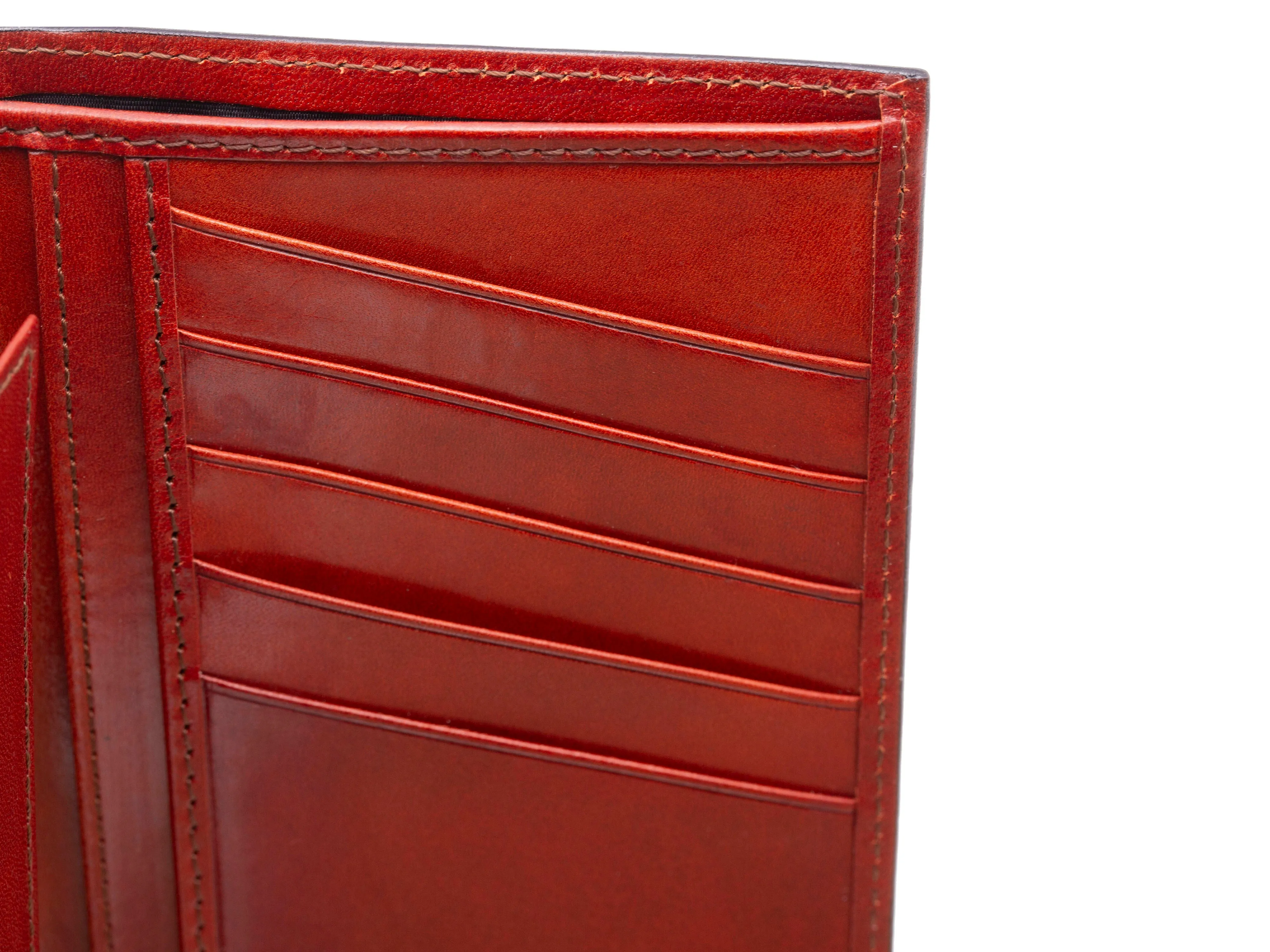 Old Leather Italia Coat Pocket Wallet