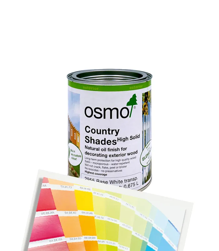 Osmo Country Shades - Tinted Colour Match