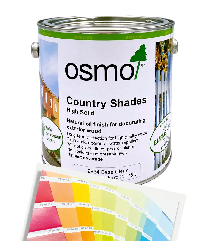 Osmo Country Shades - Tinted Colour Match