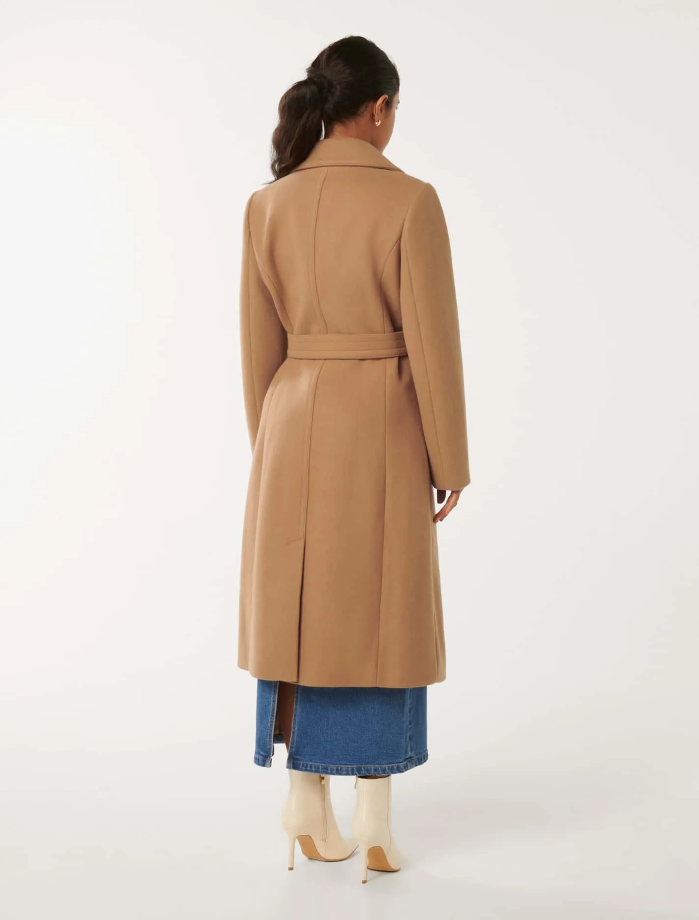 Polly Petite Wrap Coat