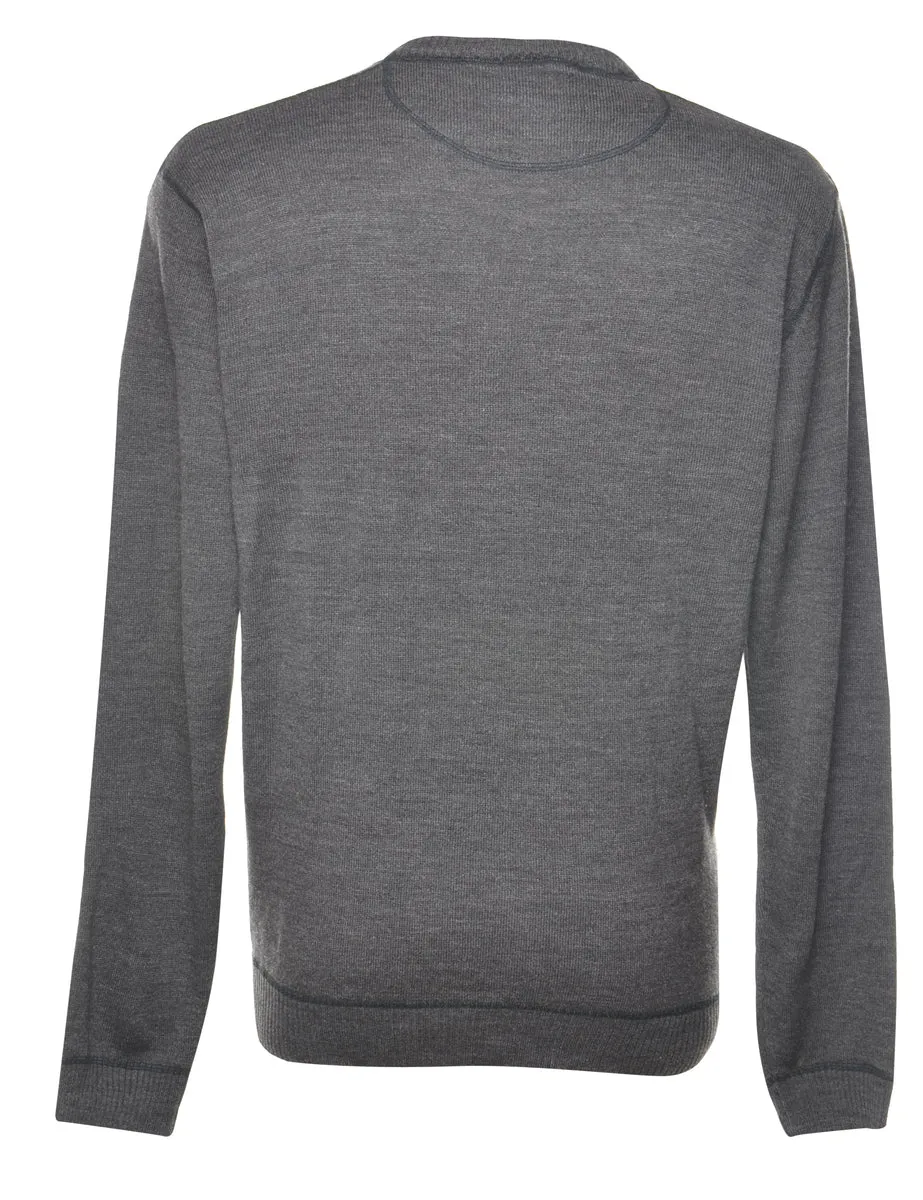 Polo Club Dark Grey Jumper - L