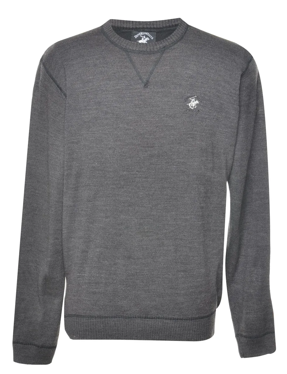 Polo Club Dark Grey Jumper - L