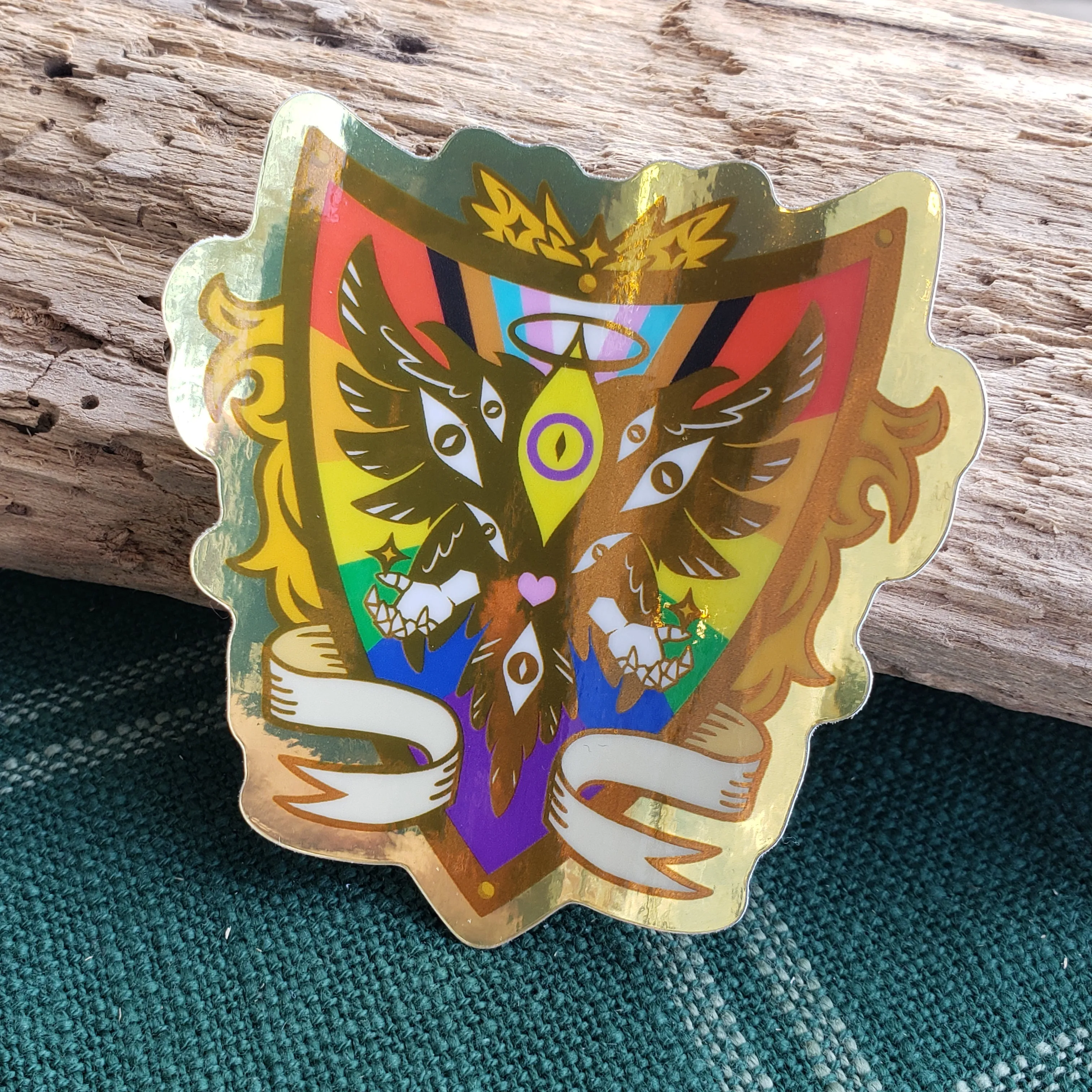 Pride Flag Heraldry Stickers