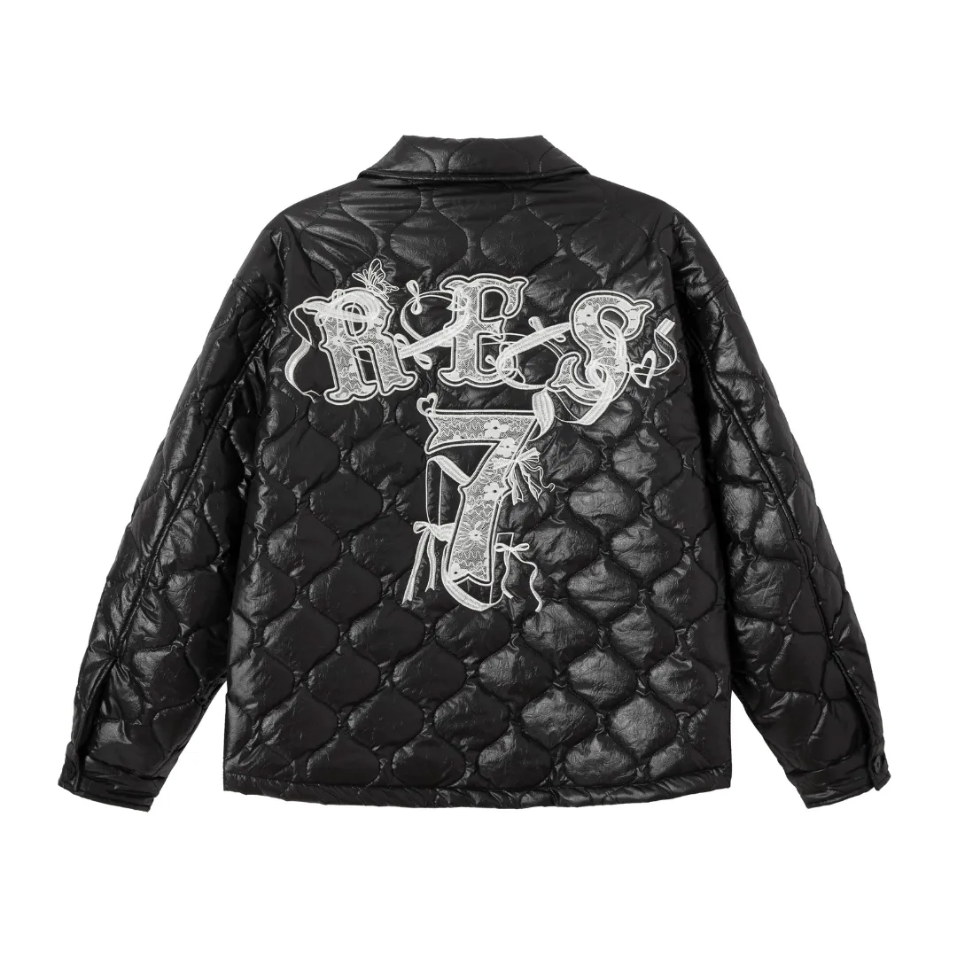 Quilted 7 Black Diamond Jacket