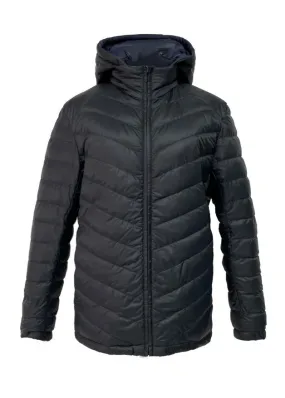 Reversible Navy/Black Mens Duck Down Jacket