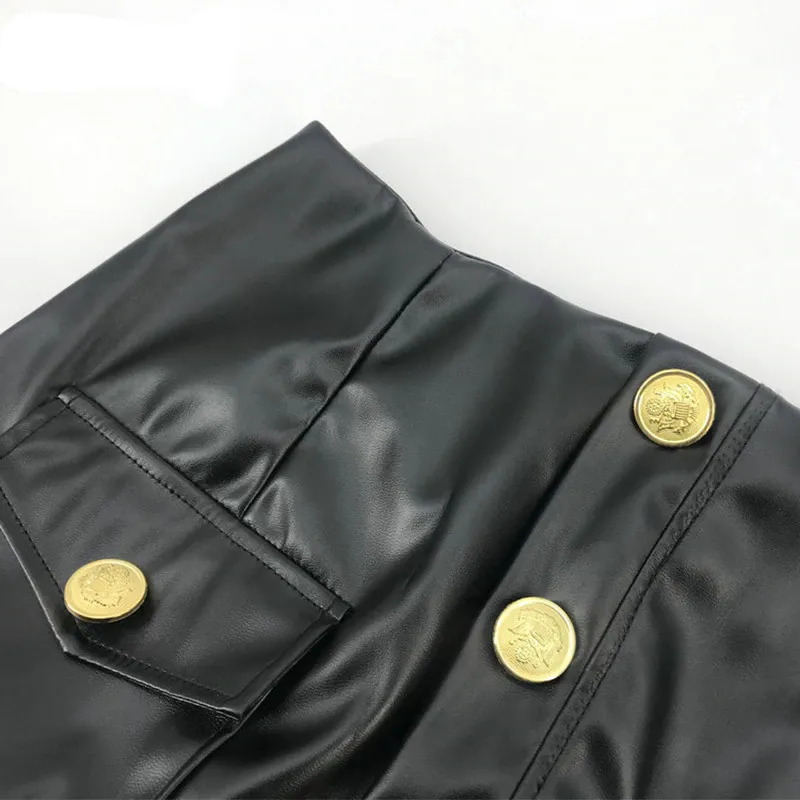 Rock n Cute Faux Leather Skirts