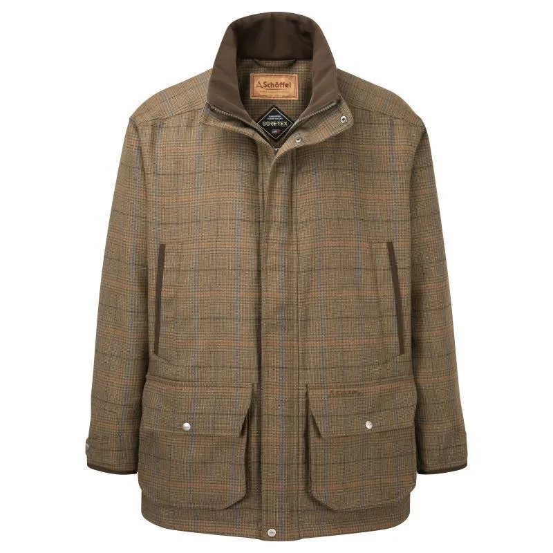 Schoffel Ptarmigan Classic GORE-TEX Waterproof Mens Tweed Shooting Coat - Arran Tweed