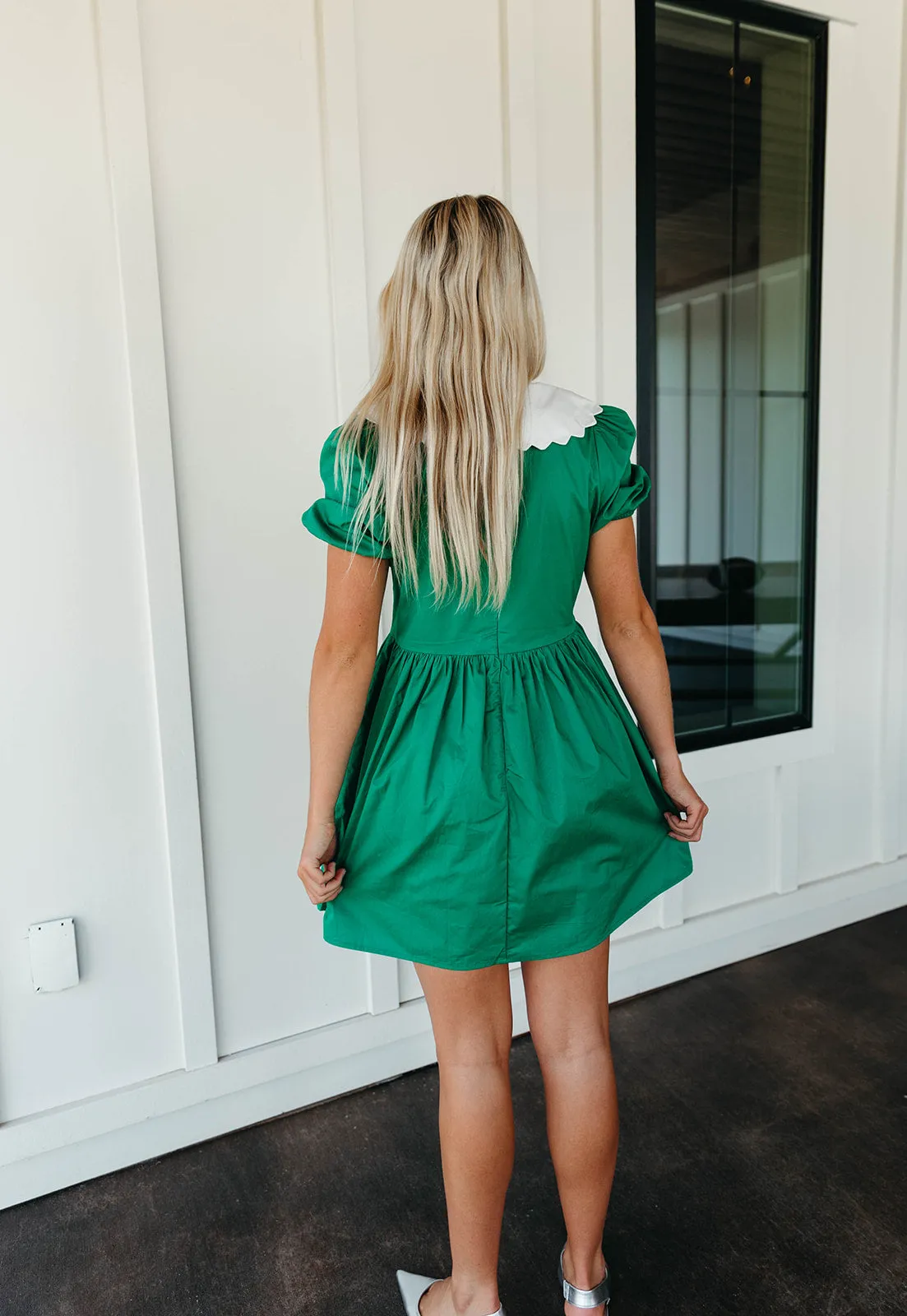 Scout Mini Dress - Kelly Green