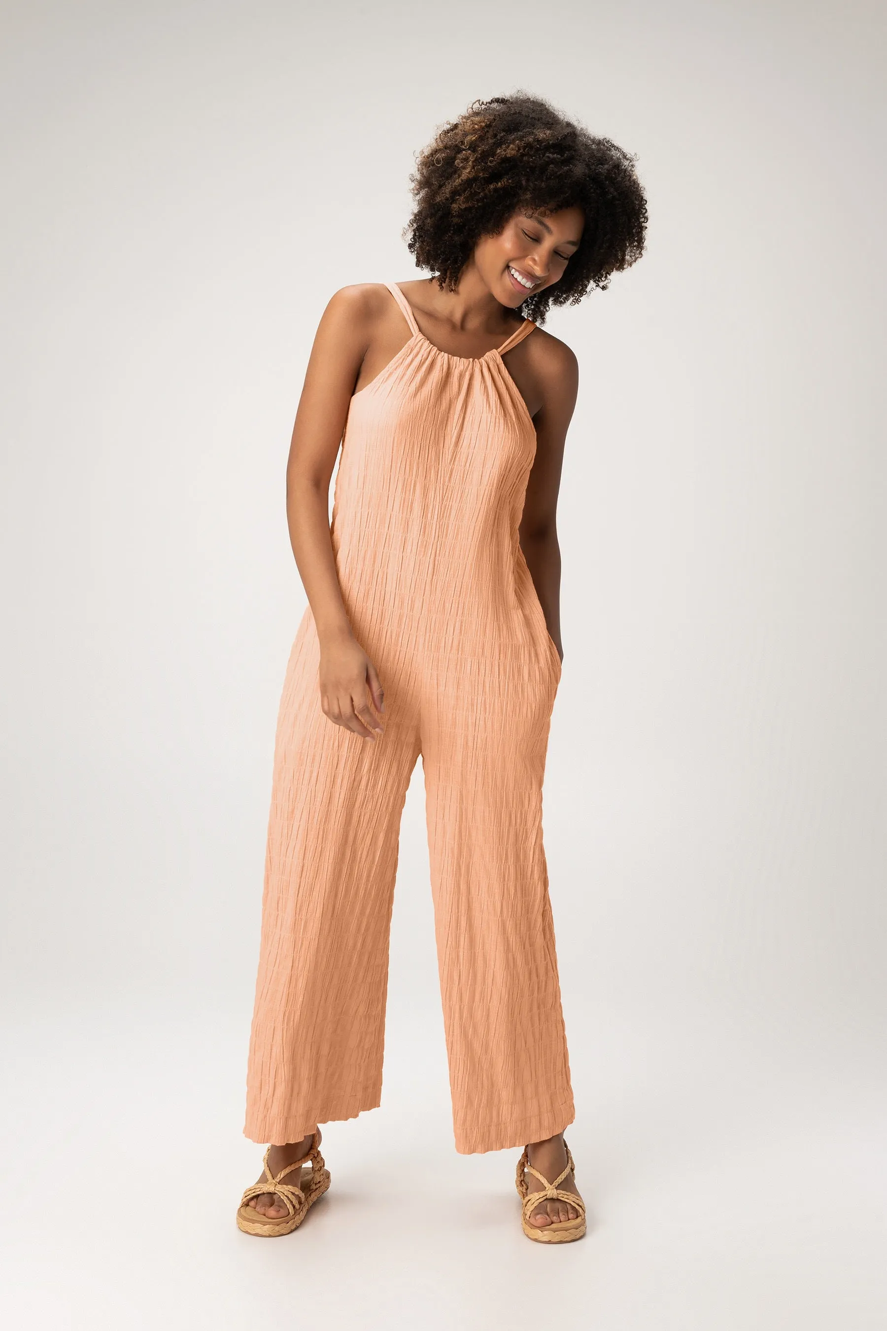 Seaside Crop Jumpsuit