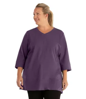 Stretch Naturals Princess V-Neck Tunic Classic Colors - FINAL SALE